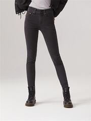 Женские облегающие джинсы с завышенной талией Levi's 721 High Rise Skinny 18882-0855, Утепленные