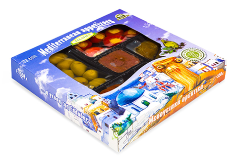 Тарелка со средиземноморскими закусками Ellatika, 550г