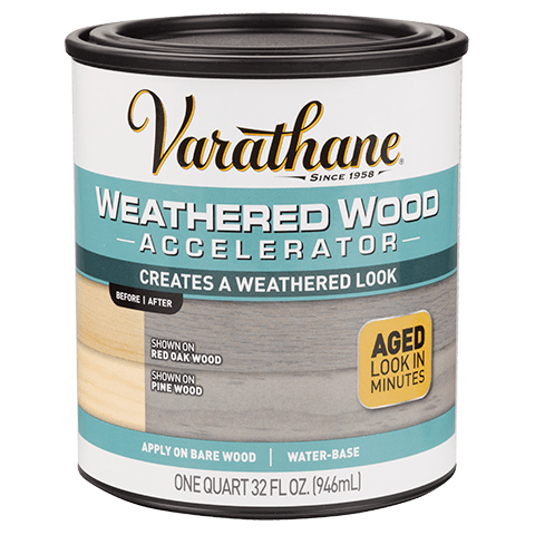 Varathane Weathered Wood Accelerator состав для искусственного состаривания древесины