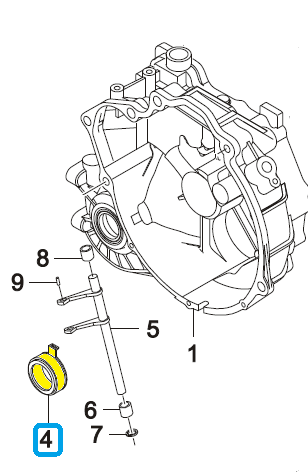 Как снять выжимной подшипник матиз Сборка МКПП JB3 (часть 3/3) Renault Laguna I, 1,6 л, 2000 года своими руками D