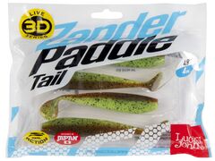 Виброхвост LJ 3D Series Zander Paddle Tail 4.8