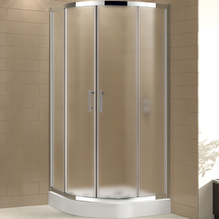 Cezares Eco ECO-O-R-2-90-P-Cr Душевой уголок 90x90x190 см с раздвижными дверями фото