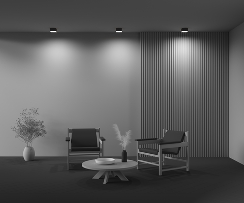 Потолочный светильник Maytoni Zon C032CL-12W3K-SQ-B