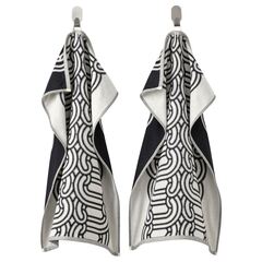 Набор кухонных полотенец IKEA SOTRONN (СОТРЕНН), Черно-белый, 45х60 см, 2 шт