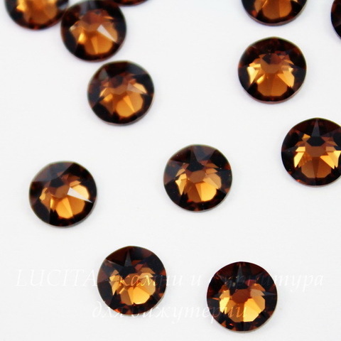 2088 Стразы Сваровски холодной фиксации Smoked Topaz ss30 (6,32-6,5 мм)