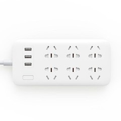 Удлинитель Xiaomi Mi Power Strip 6 (CXB6-1QM), 6 розеток, 1.8 м, 10А / 2500 Вт