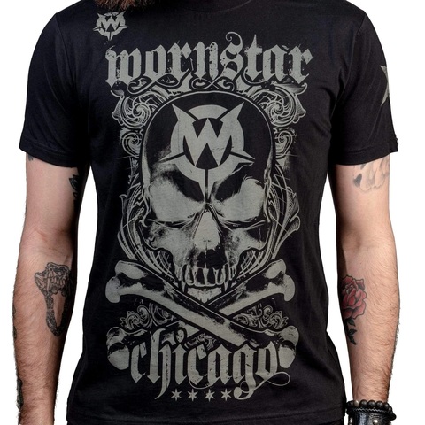 Wornstar | Футболка мужская CHICAGO CORE TEE W100 принт спереди