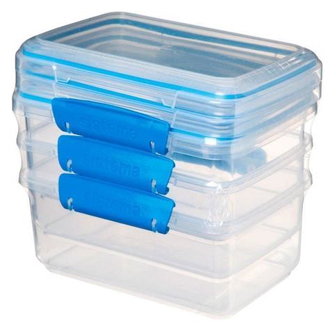 Набор контейнеров 3шт 1л Sistema Fresh синий