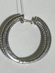 Конго (серьги из серебра)