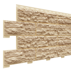 Фасадная панель Доломит Скалистый Риф Люкс Карамель