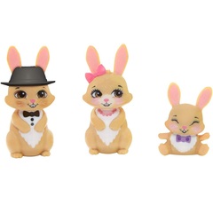 Семья Бристал Банни. Энчантималс Королевская Коллекция