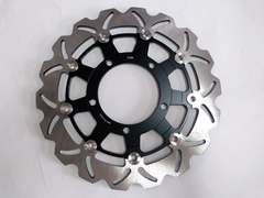 Диск тормозной передний черный на Honda CB R/CBR R 650 19-20, CB RA/CBR RA 650 19-21
