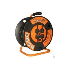 Удлинитель силов.на катушке 4гн.ПВС3*1,5 IP44 арт.EB-50-007 GLANZEN