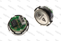 Кнопка (кнопочный модуль) RT42-2M RUS "Открытие", круглая.