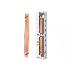Двойной фаллоимитатор Double Dong Model 1 бежевый от SILEXD (M: 42,5* 4,4 см)