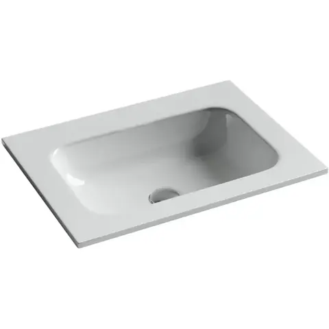 Ceramica Nova CN7011wx CN7011wx Раковина накладная Element без отверстия  под смеситель,  610*457*137мм, цвет белый