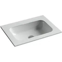 Ceramica Nova CN7011wx CN7011wx Раковина накладная Element без отверстия  под смеситель,  610*457*137мм, цвет белый фото