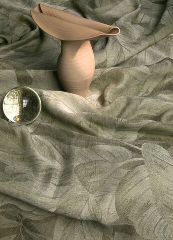 Постельное белье 2 спальное евро Fazzini Foliage verde зеленое