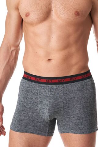 Облегающие боксеры KEY MXH 178 B23_Темно-серый