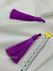 Кисточка для штор фиолетовая 8 см