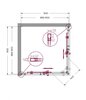 BelBagno MARINO-A-2-90-C-GM MARINO-A-2-90-C-GM Душевой уголок