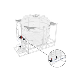 Комплект полного слива для мотопомпы G3 на одну емкость TR ЭкоПром(3,2кг;) - арт.557433