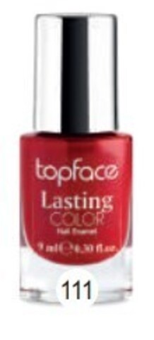 Topface Лак для ногтей Lasting color тон111, - PT104 (9мл)
