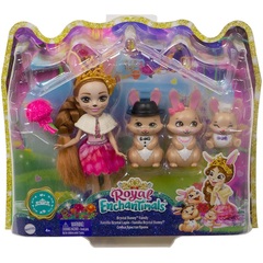 Семья Бристал Банни. Энчантималс Королевская Коллекция