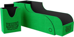 Dragon Shield - Зелёно-чёрная коробочка Nest+ с отделением для кубиков (300 карт)