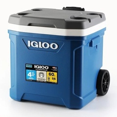 Термоконтейнер Igloo Latitude 60 Roller blue (изотермический, 57л)