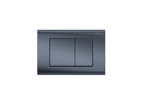 Aquatek KDI-0000033 KDI-0000033 (001С-1) Панель смыва Оружейная сталь матовая (клавиши квадрат)