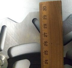 Тормозные диски для Yamaha YZF-R6 / YZF-R1 1998-2003 г.в., чёрные