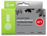Картридж струйный Cactus CS-CLI471XLBK CLI-471XL BK фото черный (10.8мл) для Canon TS5040, MG5740, MG6840, MG7740