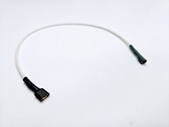 Провод пьезорозжига L300мм (клеммы: круглая D4мм - плоская 6,3х0,5мм)