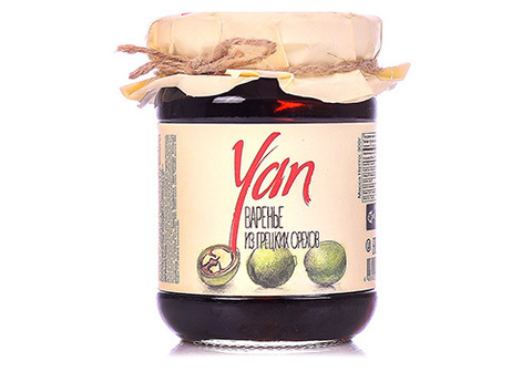 Варенье из грецких орехов Yan, 300г