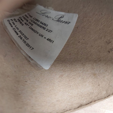 Кашемир LORO PIANA CASHMERE  2/27 бордовый