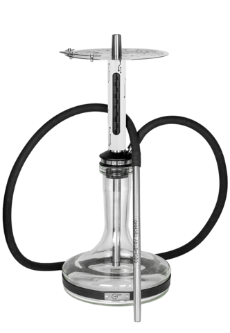 Wasserpfeife Geometry Hookah TECHNO(weiß)