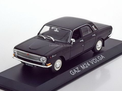 GAZ-M24 Volga black 1:43 DeAgostini Masini de legenda #42