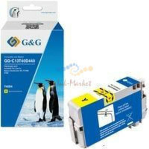 GG-C13T40D440 G&G картридж желтый для Epson SureColor T3100/5100 (56мл)