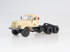 KRAZ-258 tractor beige 1:43 DeAgostini Auto Legends USSR Trucks #17