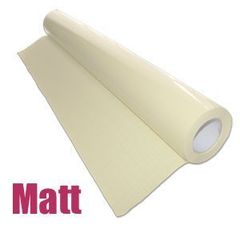 Рулонная пленка для горячего ламинирования, 125 мкм, матовая, ширина 635 мм, намотка 100 м, втулка 1