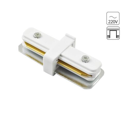 Соединитель прямой для однофазного шинопровода Arte Lamp TRACK ACCESSORIES A130233