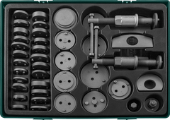 Jonnesway AN100002SP Набор для возврата поршней дисковых тормозов 42 предмета (ложемент) 49241