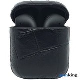 Отделка бокса Airpods натуральной кожей AirPods Croco