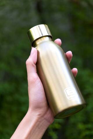 Термос Bugatti B Bottle Twin Lux yellow gold BBT-DS350DL