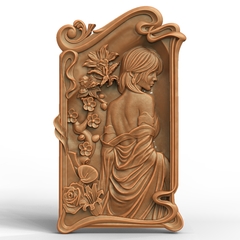 Силиконовый молд № 0752 Накладка