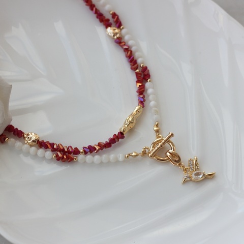 Набор для создания колье и чокера (в золотом цвете) НАБ006(м)