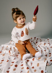 Джемпер вязаный (деревья)