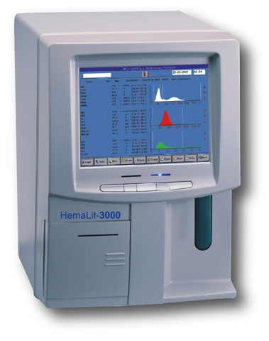 Гематологический анализатор HEMALIT 3000 (60 тестов/час)Китай, URIT Medical Electronic Co., Ltd