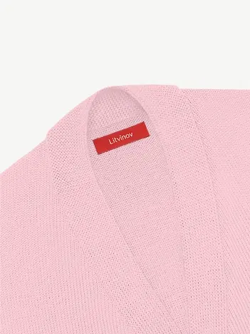 Кардиган с пуговицами из шелка